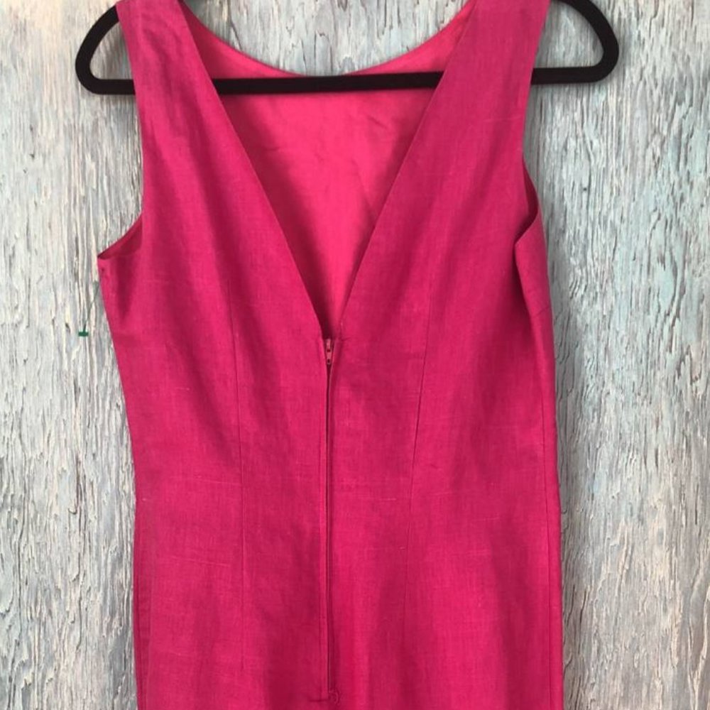 Vintage Susan Bennett Pink lined Dress